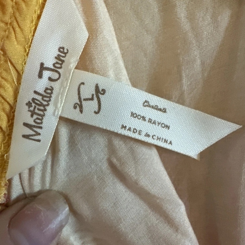 MATILDA JANE OMBRE Sleeveless Maxi Dress L - Picture 6 of 7